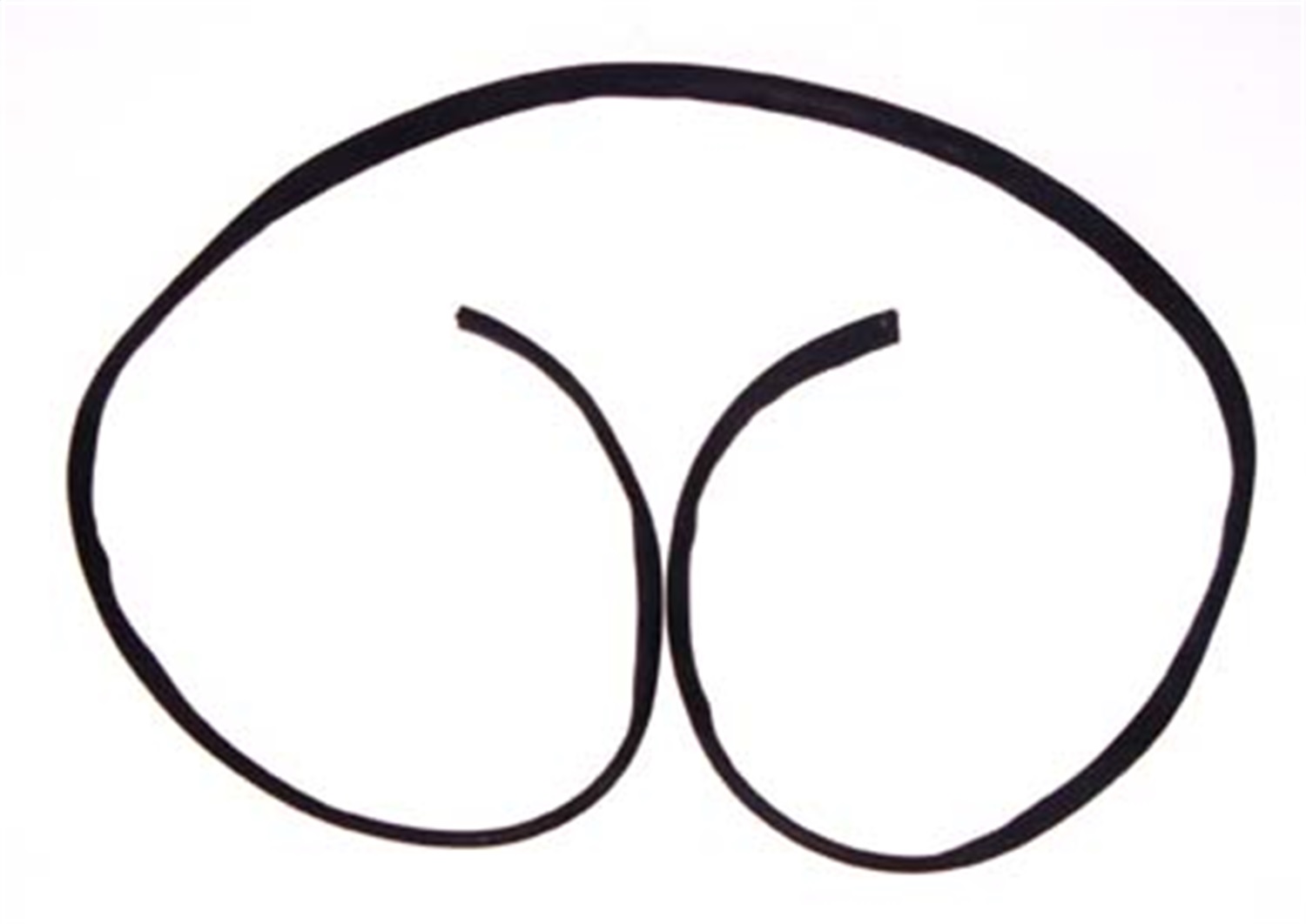 Omix-Ada Omix-Ada 12301.01 Windshield Frame Seal Fits 41-49 CJ-2A GPW MB Willys