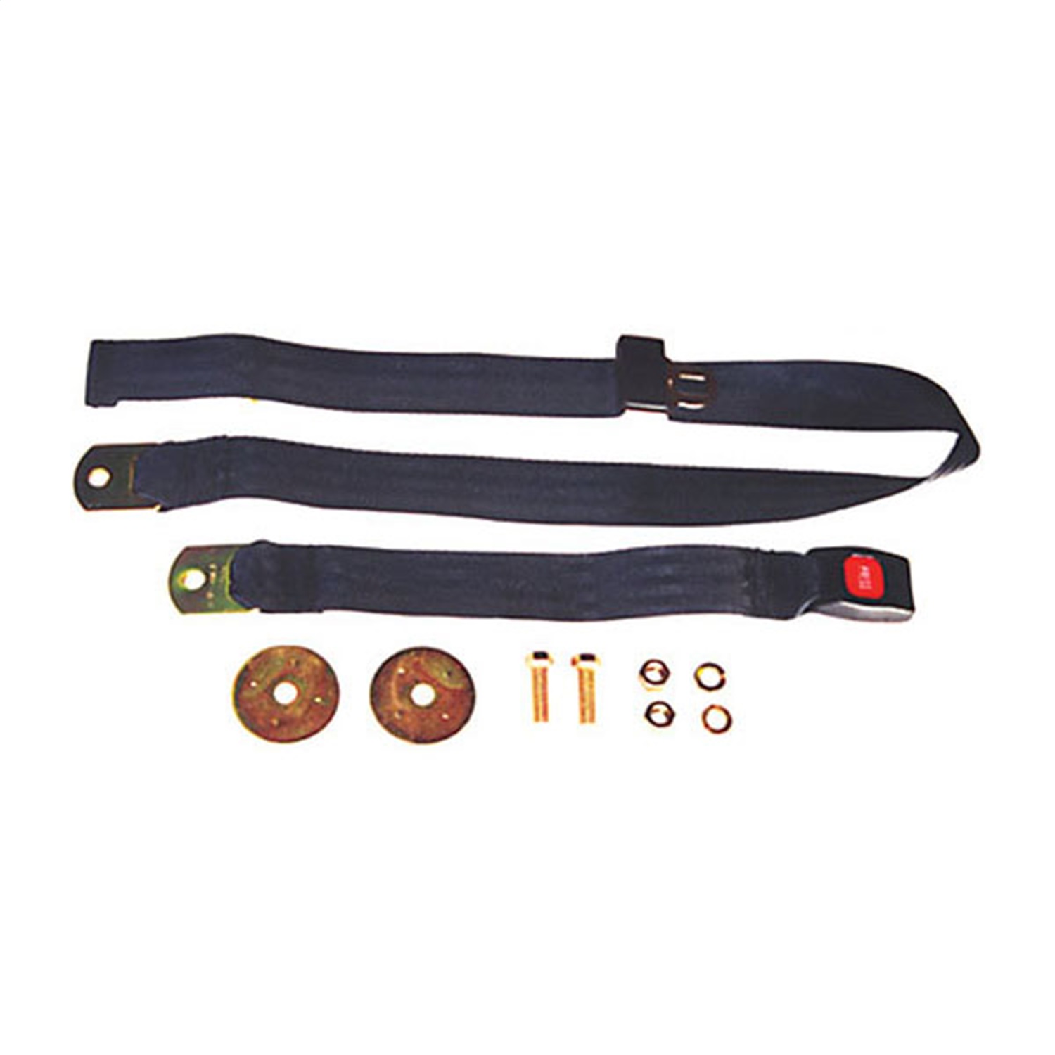 Omix-Ada Omix-Ada 13202.04 Lap Seat Belt Fits 76-95 CJ5 CJ7 Scrambler Wrangler (YJ)