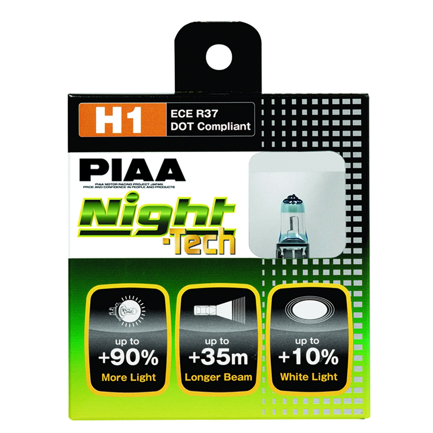 PIAA PIAA 10701 H1 Night-Tech; Replacement Bulb