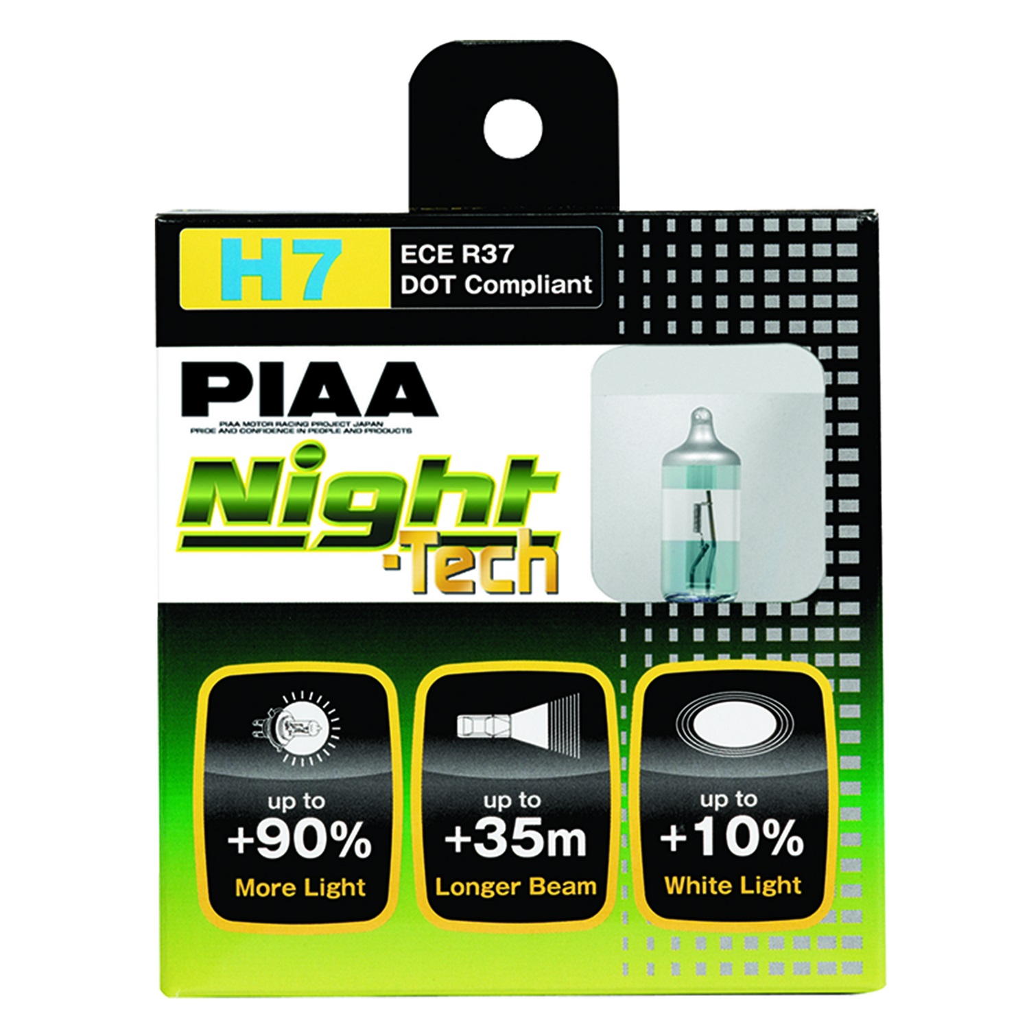 PIAA PIAA 10707 H7 Night-Tech; Replacement Bulb