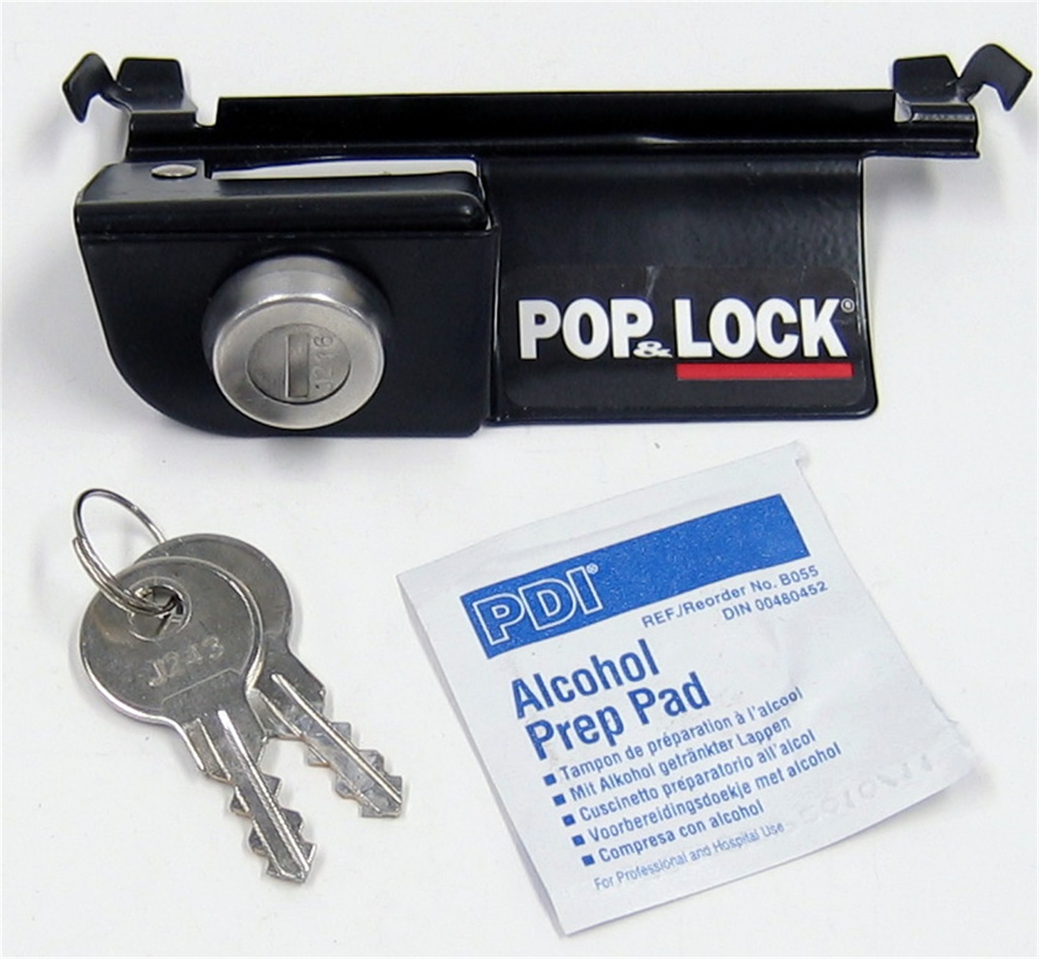 Pop and Lock Pop and Lock PL3400 Manual Tailgate Lock Fits 02-09 Ram 1500 Ram 2500 Ram 3500