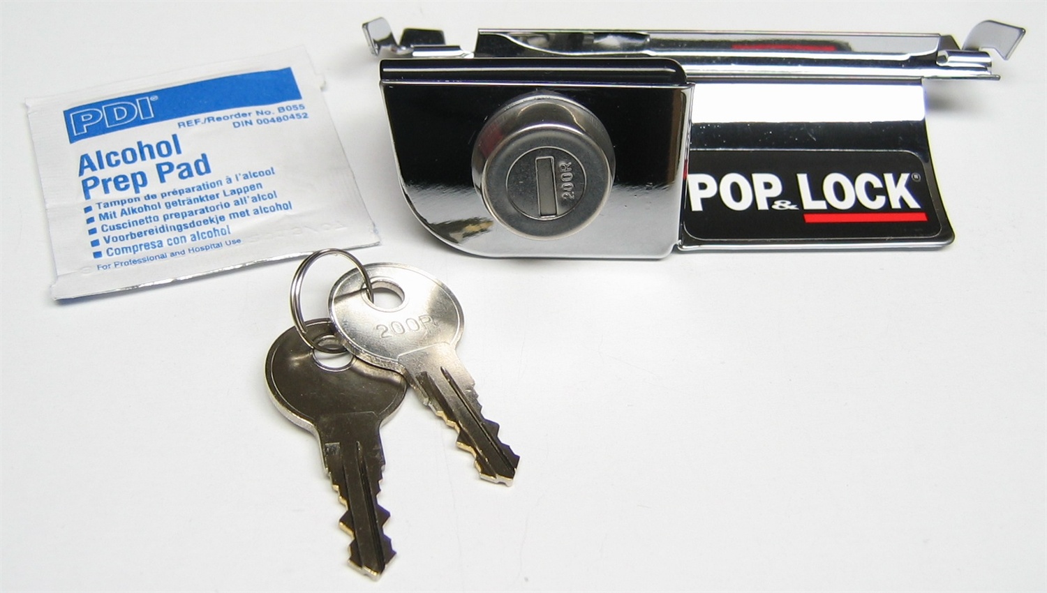 Pop and Lock Pop and Lock PL3400C Manual Tailgate Lock Fits 02-09 Ram 1500 Ram 2500 Ram 3500