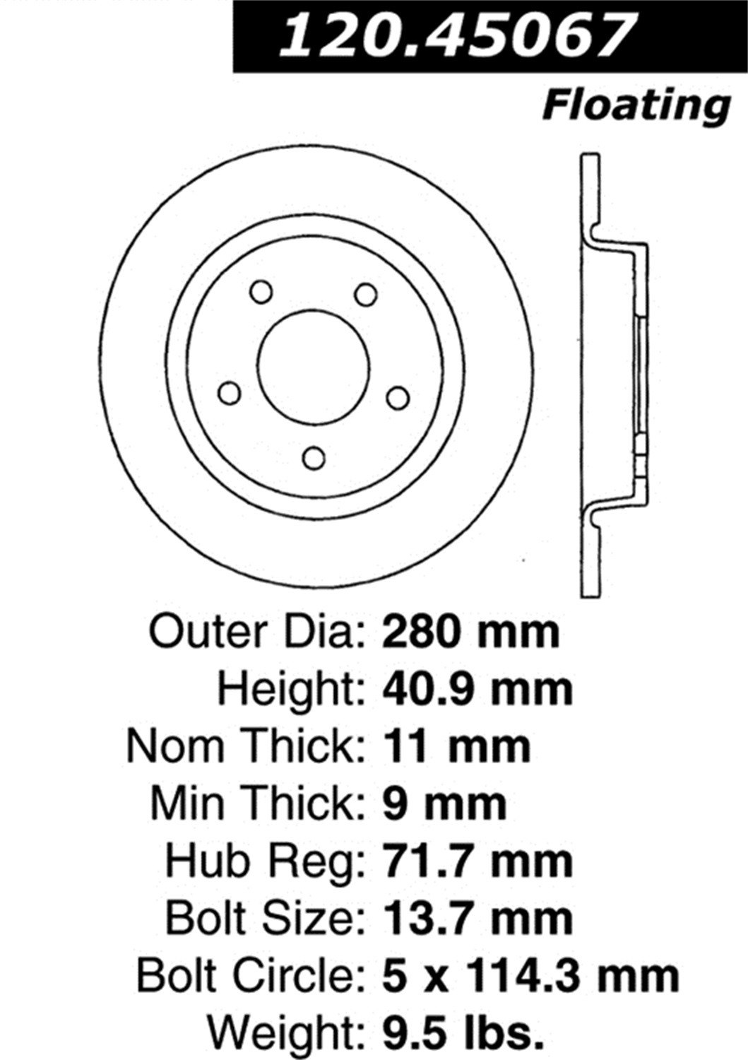 StopTech StopTech 126.45067SL StopTech Sport Rotors Fits 04-11 3
