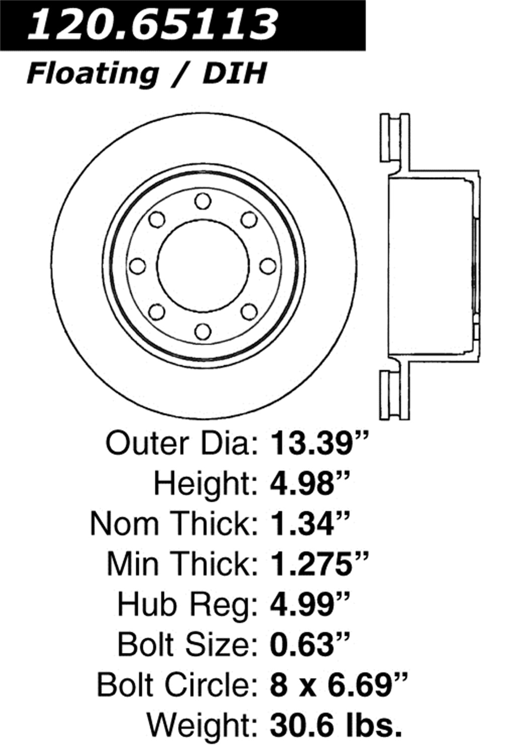 StopTech StopTech 126.65113SL StopTech Sport Rotors