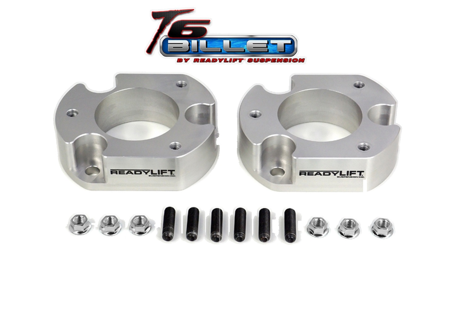 ReadyLift ReadyLift T6-2058S T6 Billet Front Leveling Kit 04-13 F-150 Pickup Mark LT