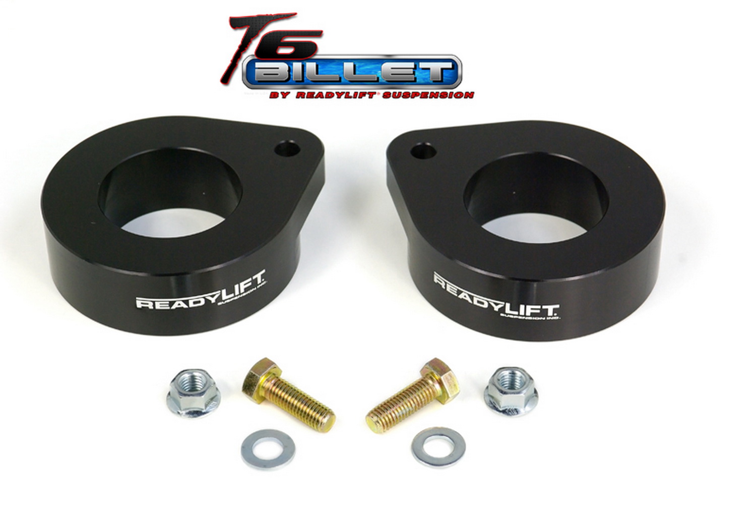 ReadyLift ReadyLift T6-6091K T6 Billet Front Leveling Kit 07-14 Wrangler (JK)