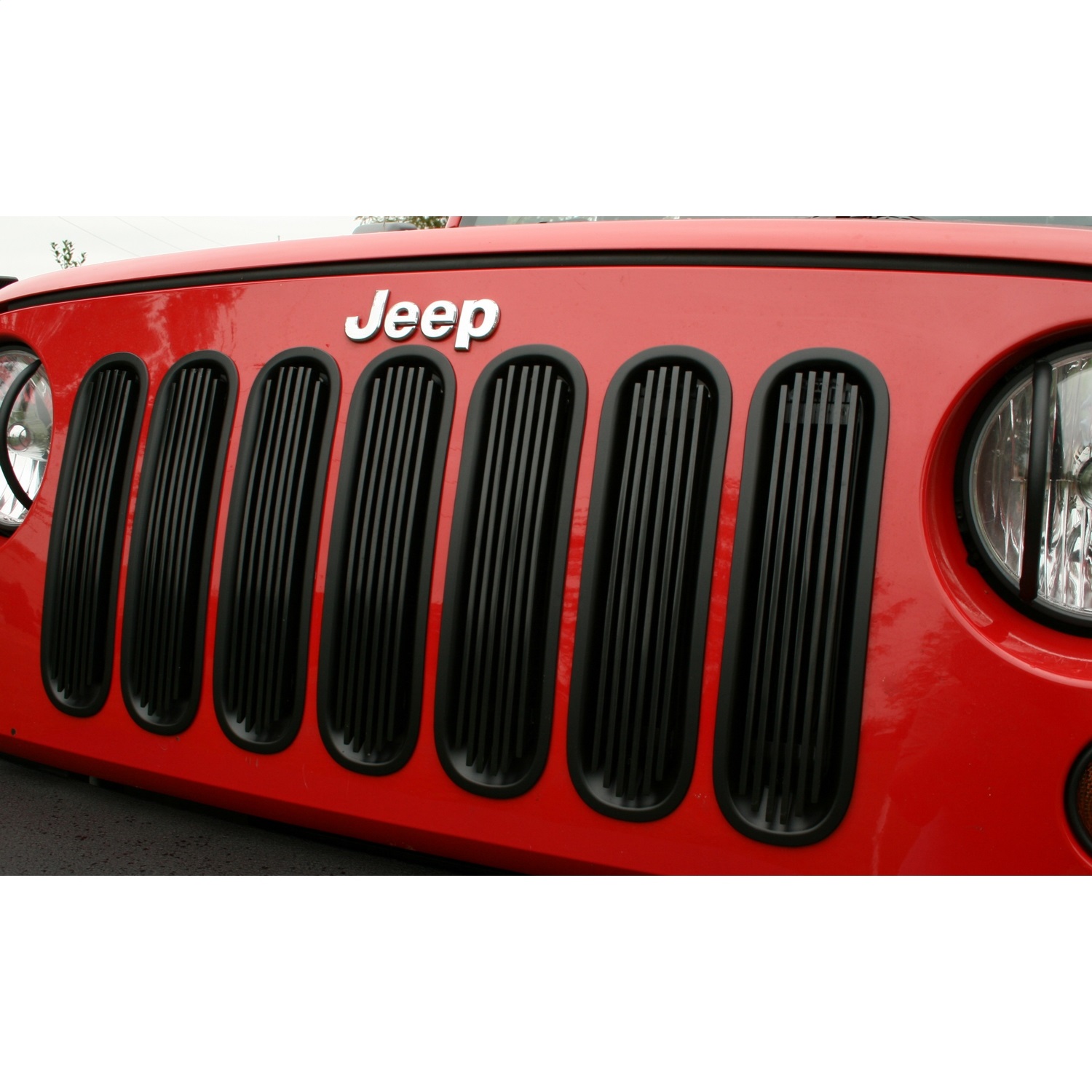 Rugged Ridge Rugged Ridge 11401.30 Billet Grille Inserts Fits 07-14 Wrangler (JK)