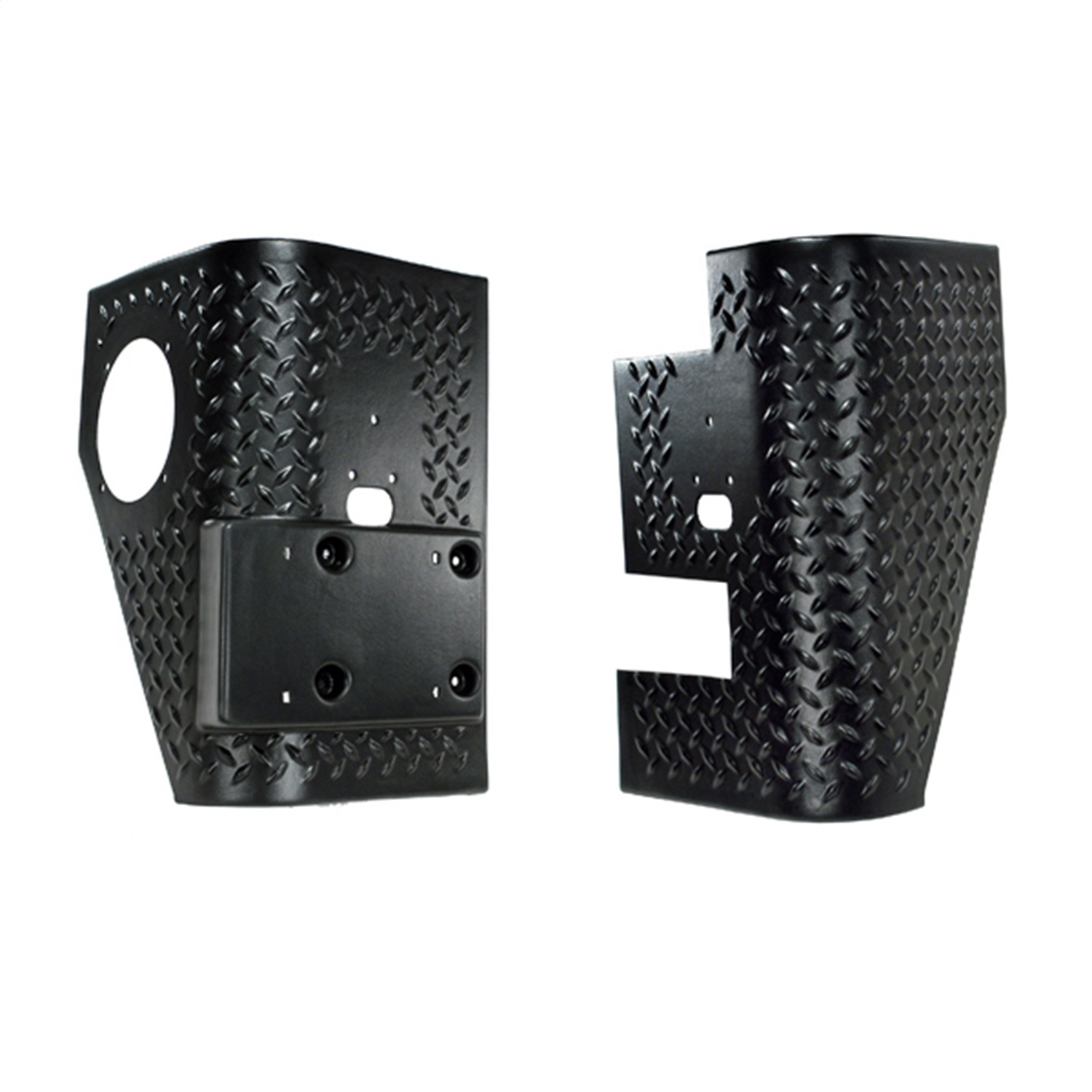 Rugged Ridge Rugged Ridge 11650.02 Body Armor; Rear Tall Corner