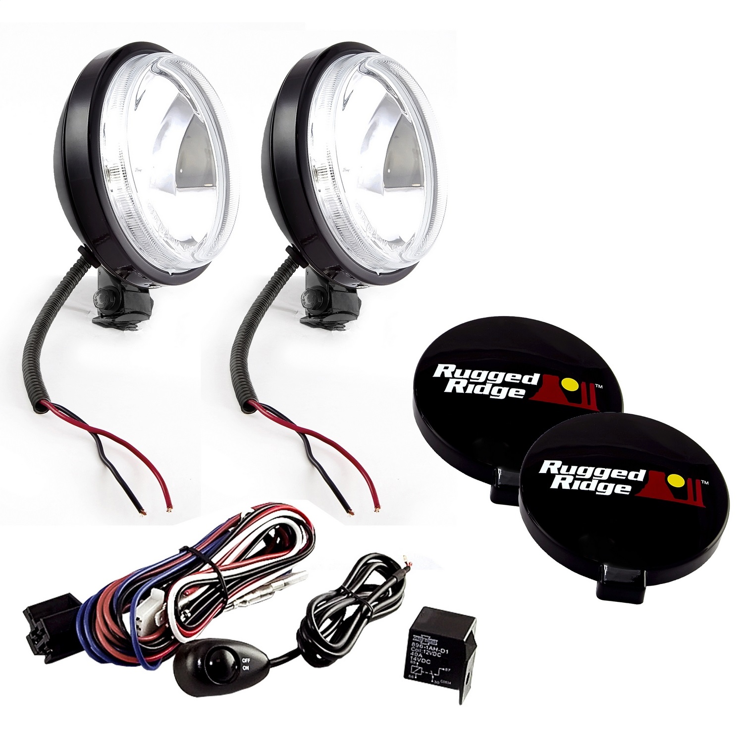 Rugged Ridge Rugged Ridge 15207.58 Off Road Light Kit