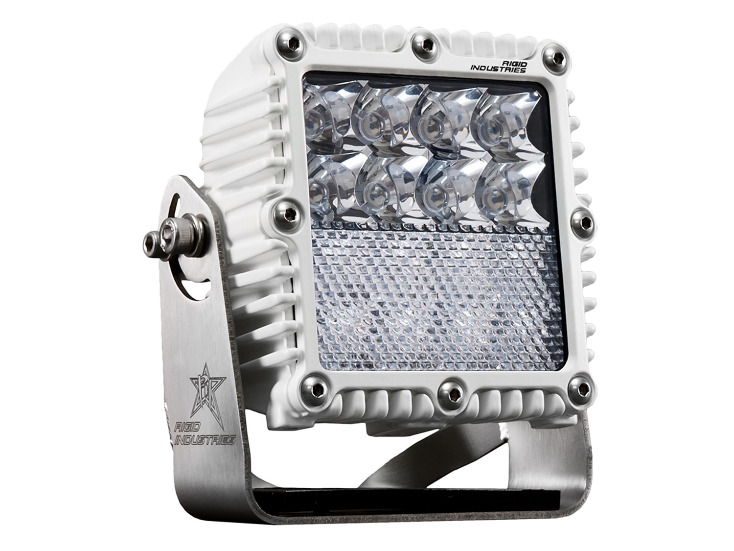 Rigid Industries 24561 Q Series Marine; LED Light Q Series Marine; LED Light; Hybrid - Spot/Downward Diffused; 80 Watts;