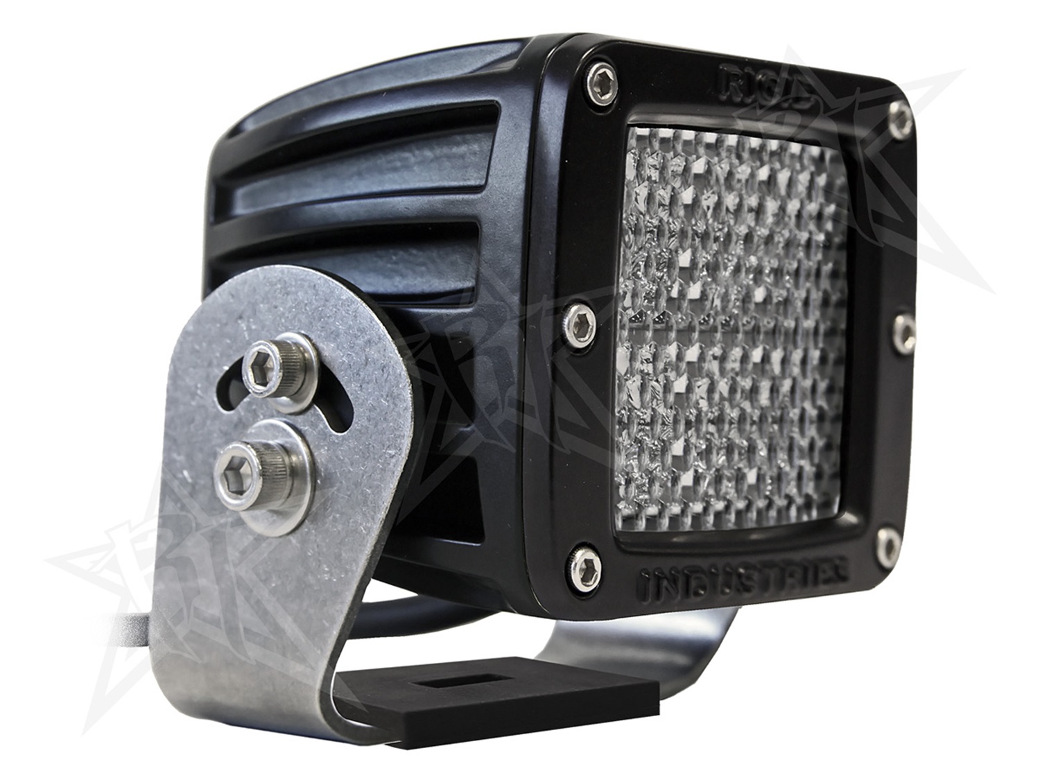 Rigid Industries Rigid Industries 52251 D-Series; Dually HD D2; 60 Deg Diffusion LED Light