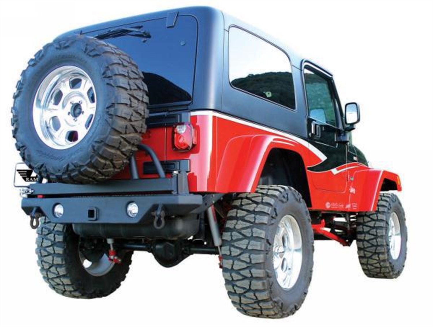 Rampage Rampage 76610 Rear Recovery Bumper