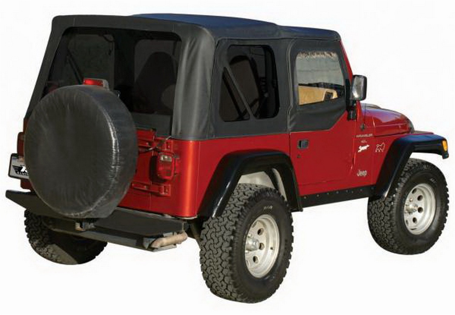 Rampage Rampage 68535 Complete Soft Top Kit Fits 97-06 Wrangler (TJ)