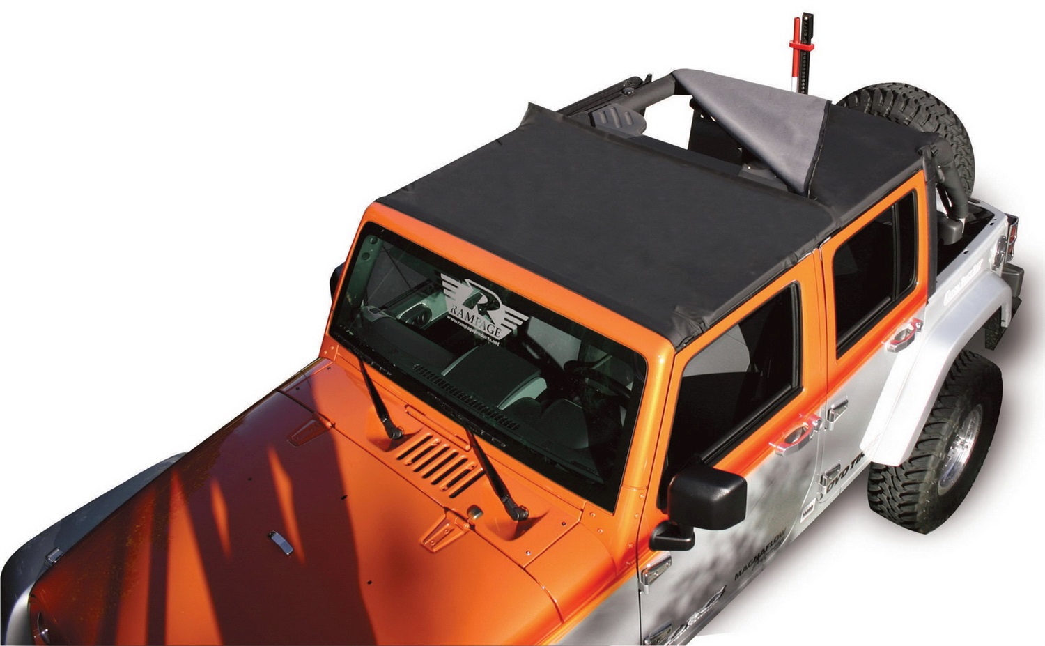 Rampage Rampage 94835 Combo Brief/Topper Fits 07-14 Wrangler (JK)