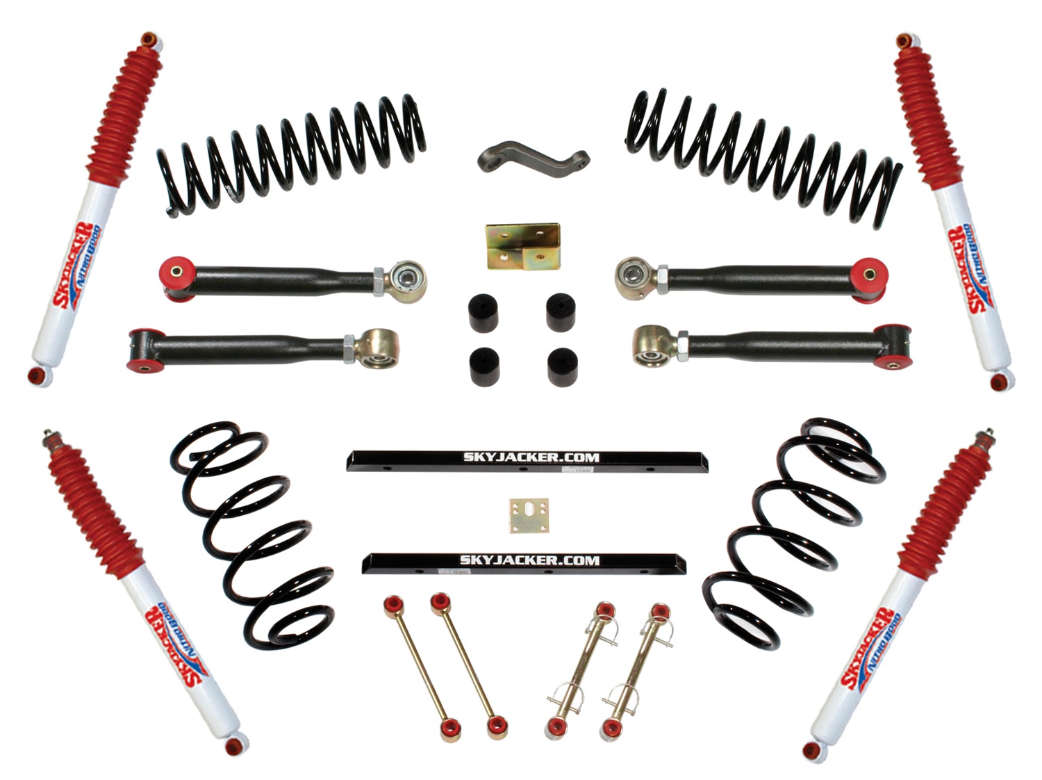 Skyjacker Skyjacker TJ401BPHX Value Flex; Sport Lift Kit Fits 97-02 Wrangler (TJ)