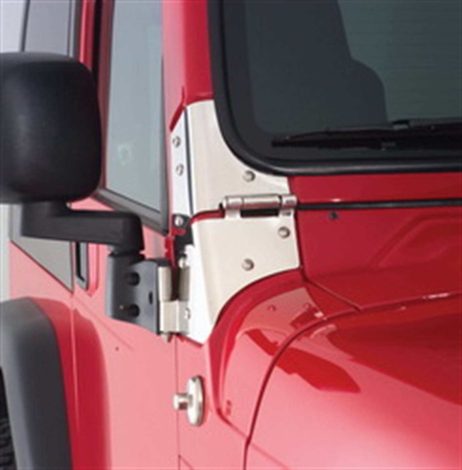 Jeep cj7 windshield hinges #1
