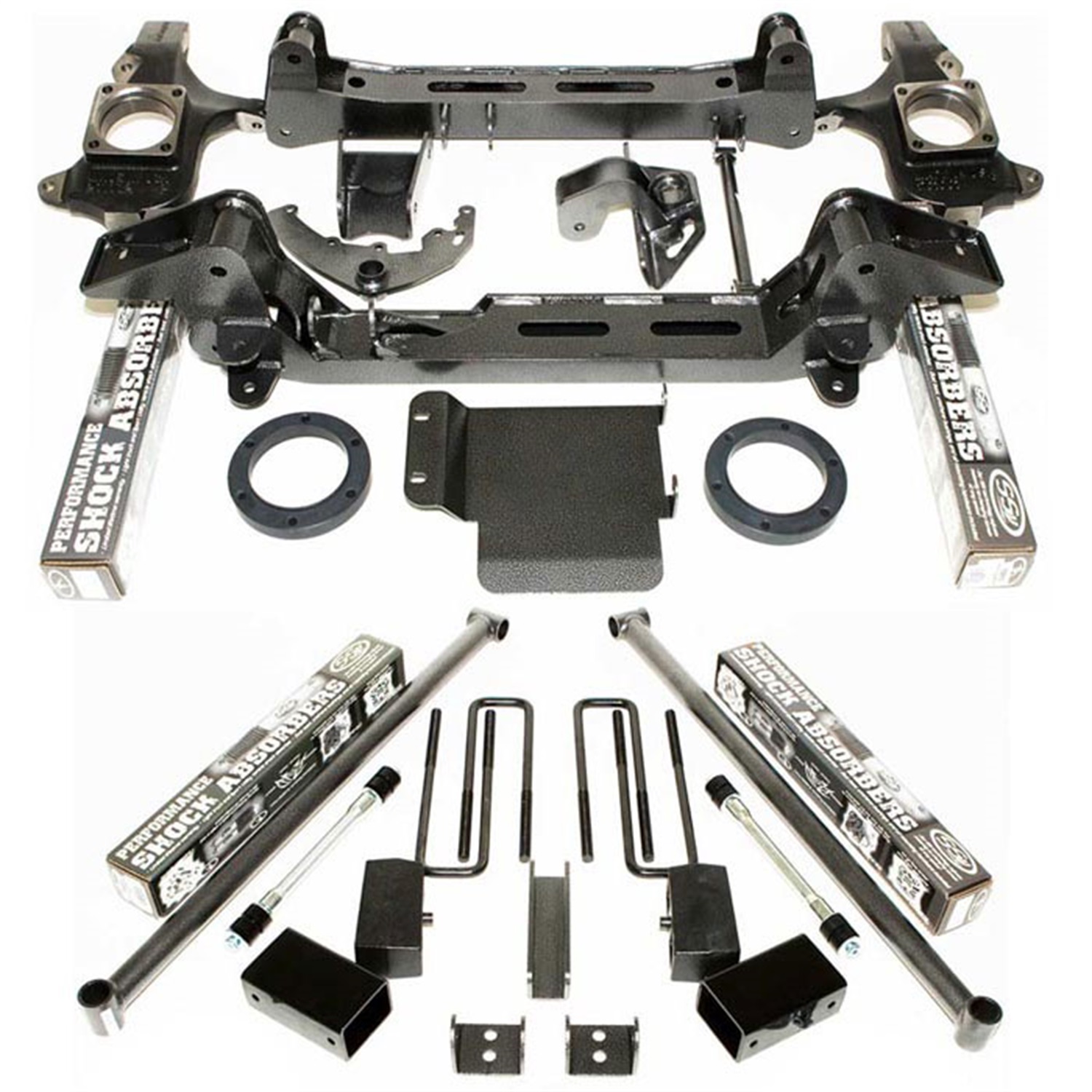 Trailmaster Trailmaster C4722SSV Suspension Lift Kit w/Shocks