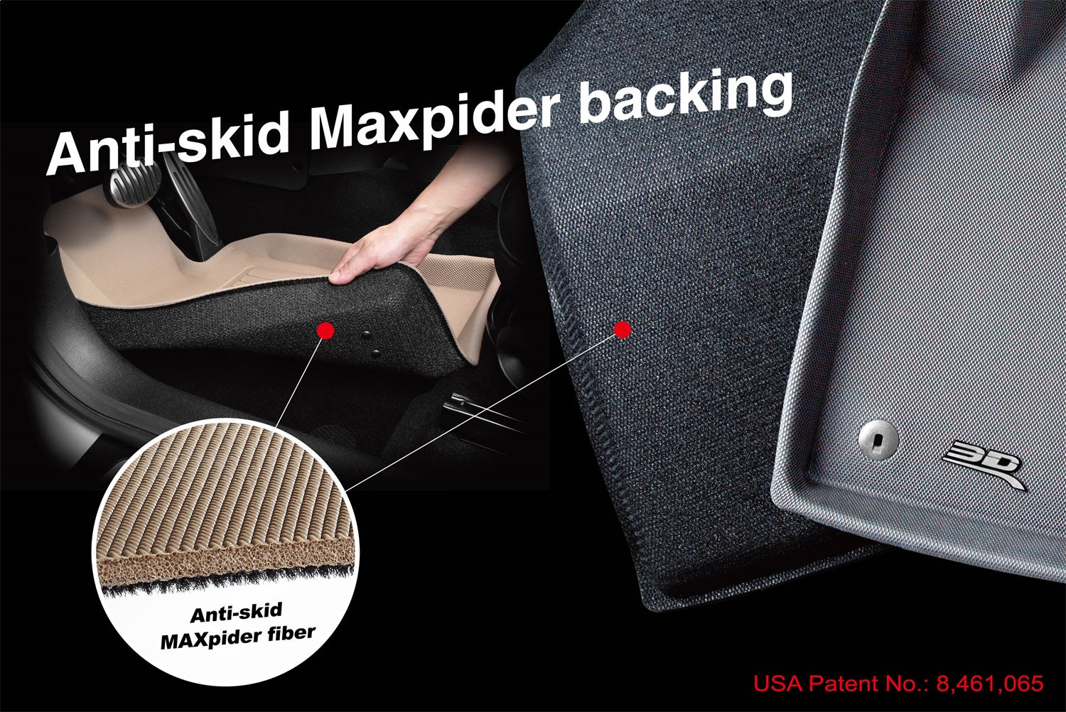 3D MAXpider 3D MAXpider L1SC00522202 3D MAXpider; Floor Mat Fits 13-14 xB
