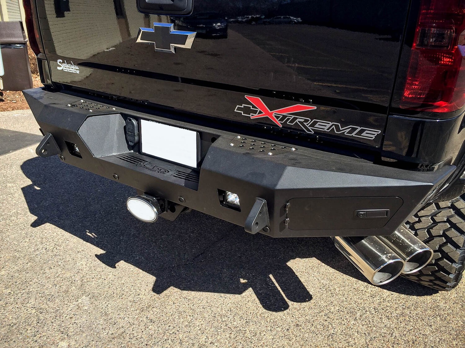 Addictive Desert Designs R347301280103 HoneyBadger Rear Bumper