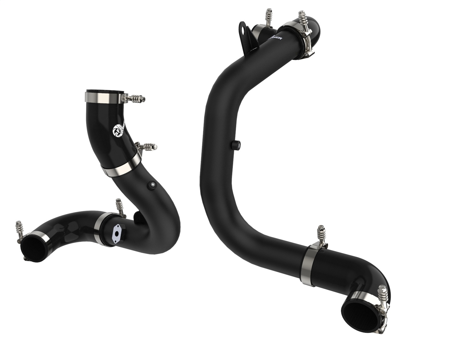 aFe BladeRunner Fit 15-20 VW GTI (MKVII) L4-2.0L Aluminum Charge Pipe Kit Black