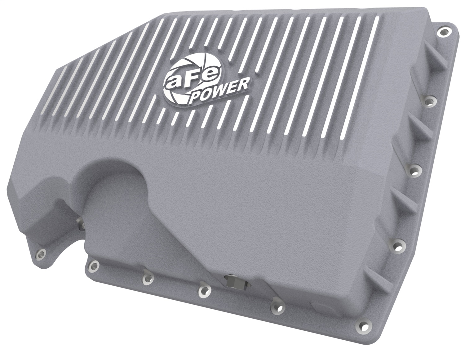 aFe for Street Series Engine Oil Pan Raw w/ Machined Fins VW Cars 05-20