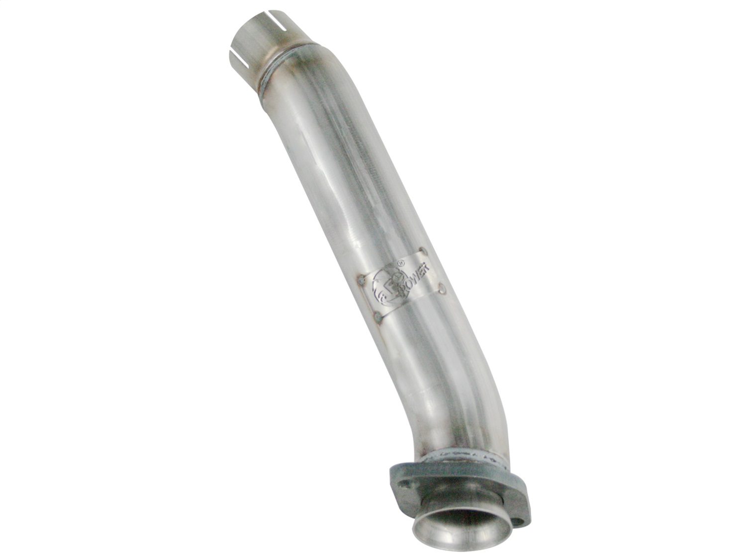 aFe for Twisted Steel 2-1/2 IN Loop-Delete Downpipe Jeep Wrangler (JK) 12-18