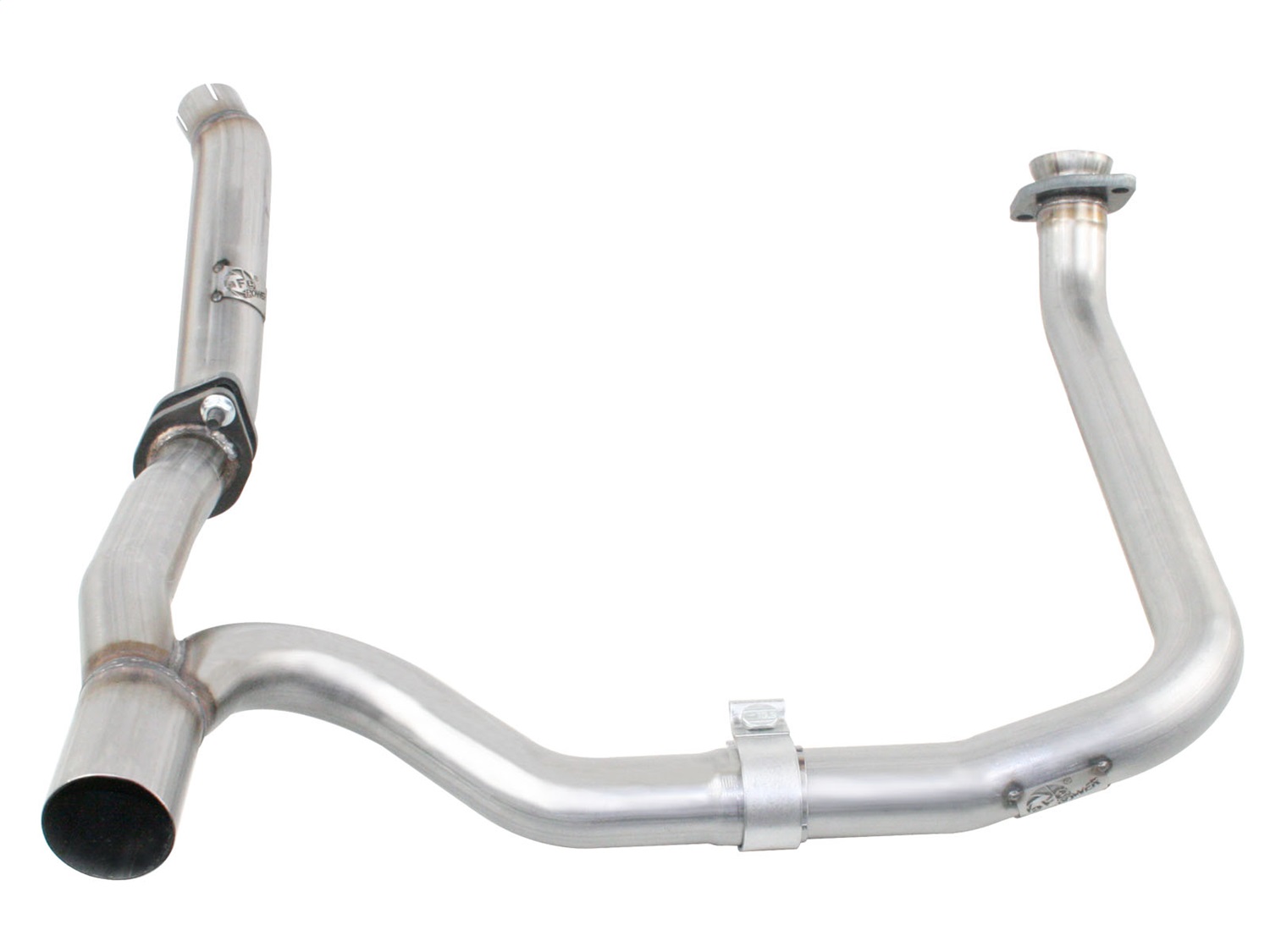 AFE Filters 48-06210 Race Series Twisted Steel Loop Delete Down And Y-Pipe