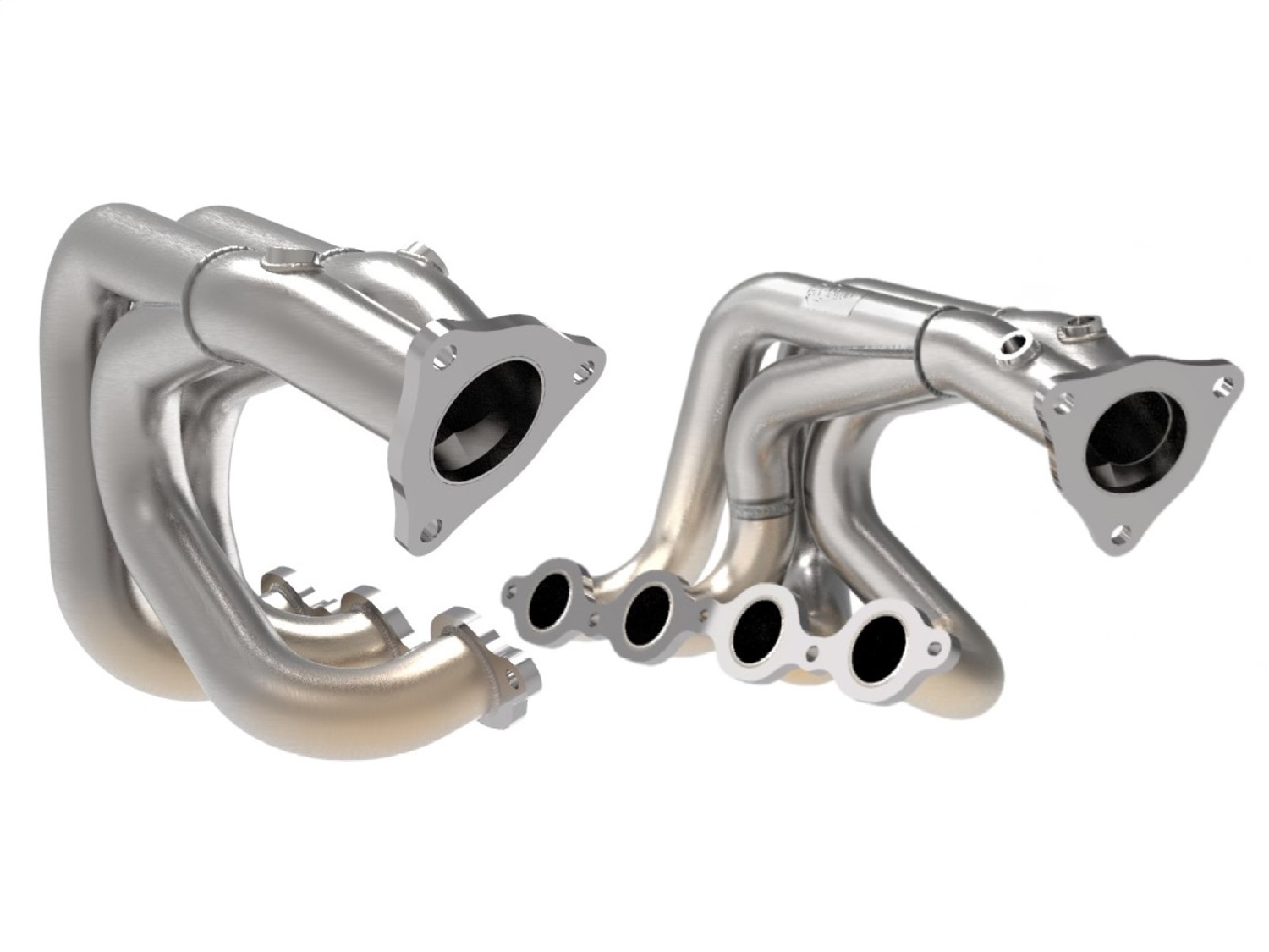 aFe Twisted 304SS Header Fit 2020 Chevy Corvette (C8) 6.2L V8