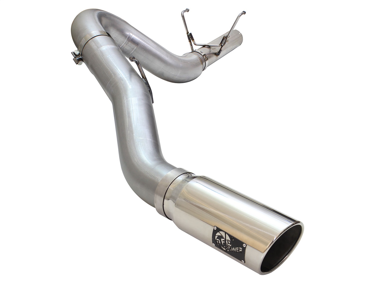 aFe MACHForce XP Exhaust Large Bore 5in DPF-Back Fit 13-15 Dodge Trucks L6-6.7L