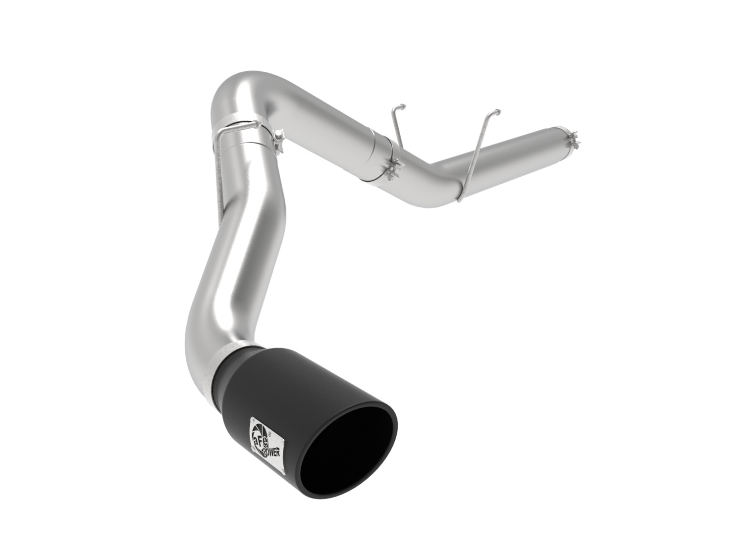 aFe 5in Alum Steel DPF-Back Exhaust System Fit 19-20 Ram Diesel Trucks L6-6.7L