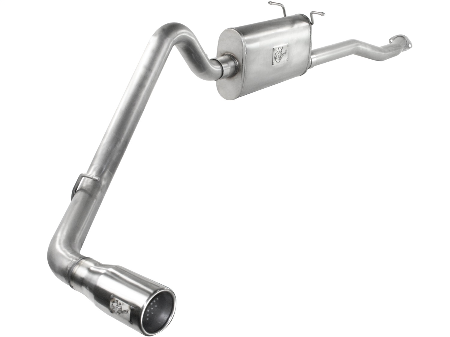 AFE ATLAS 2-1/2in Aluminized Steel Cat-Back Exhaust System 49-03042-1