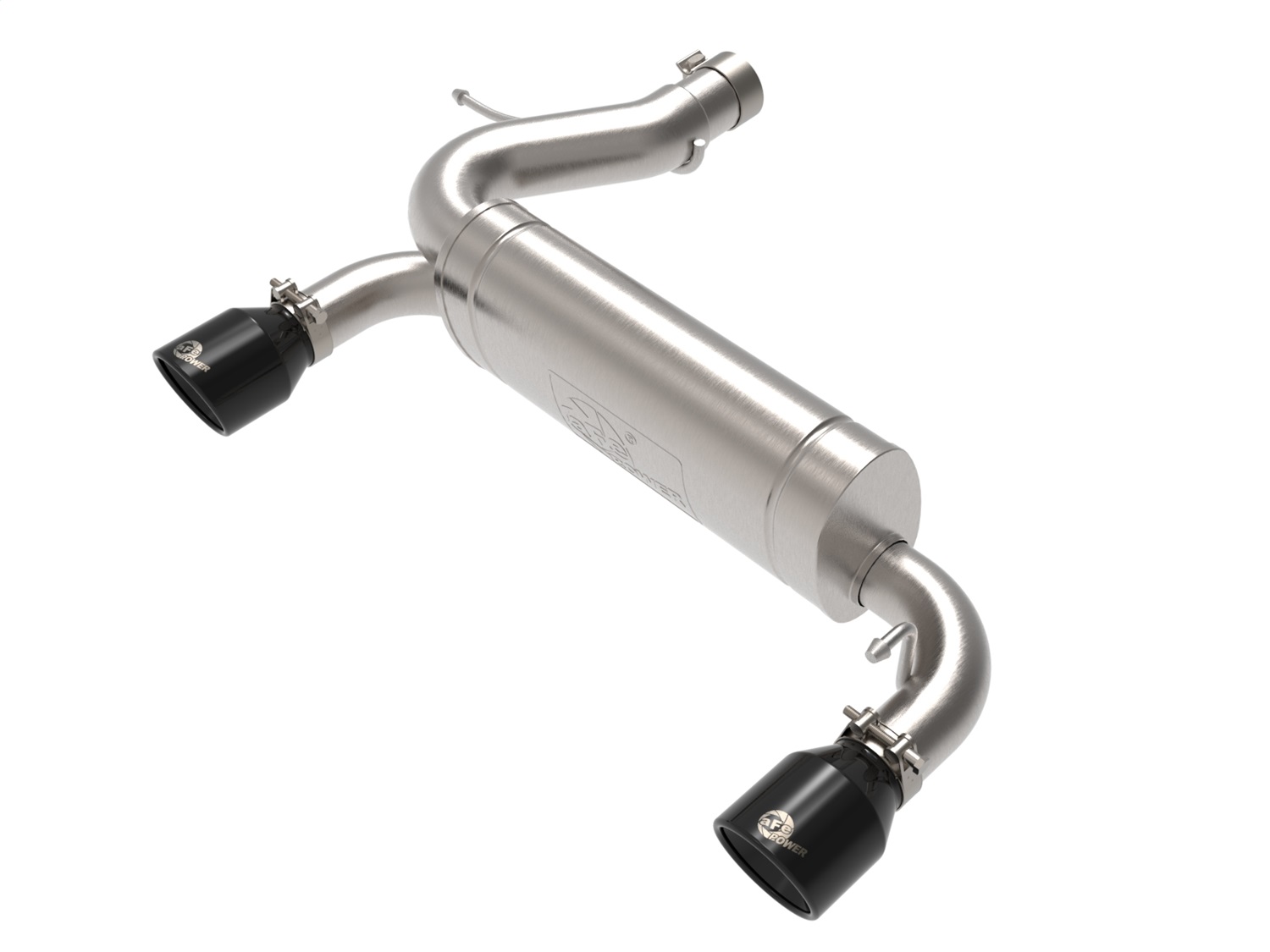 aFe for Vulcan Series 3 IN to 2-1/2 IN Axle-Back Exhaust Black Ford Bronco 21-23