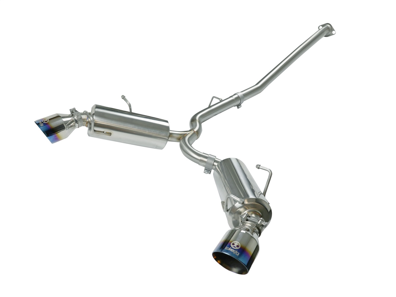 aFe Takeda Exhaust Axle-Back Fit 13-15 Scion FRS / Subaru BRZ Dual Tips Exhaust