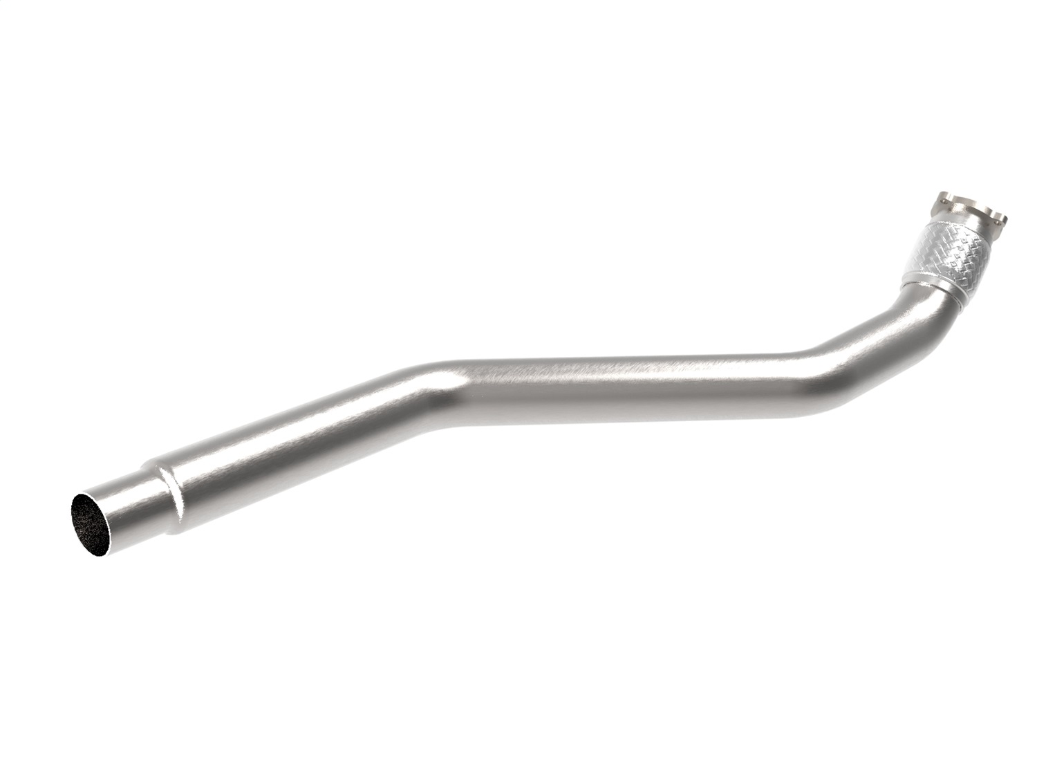 aFe for MACH Force-Xp 3 IN Front Resonator Delete Pipe Audi A4/A5 (B8) 09-16