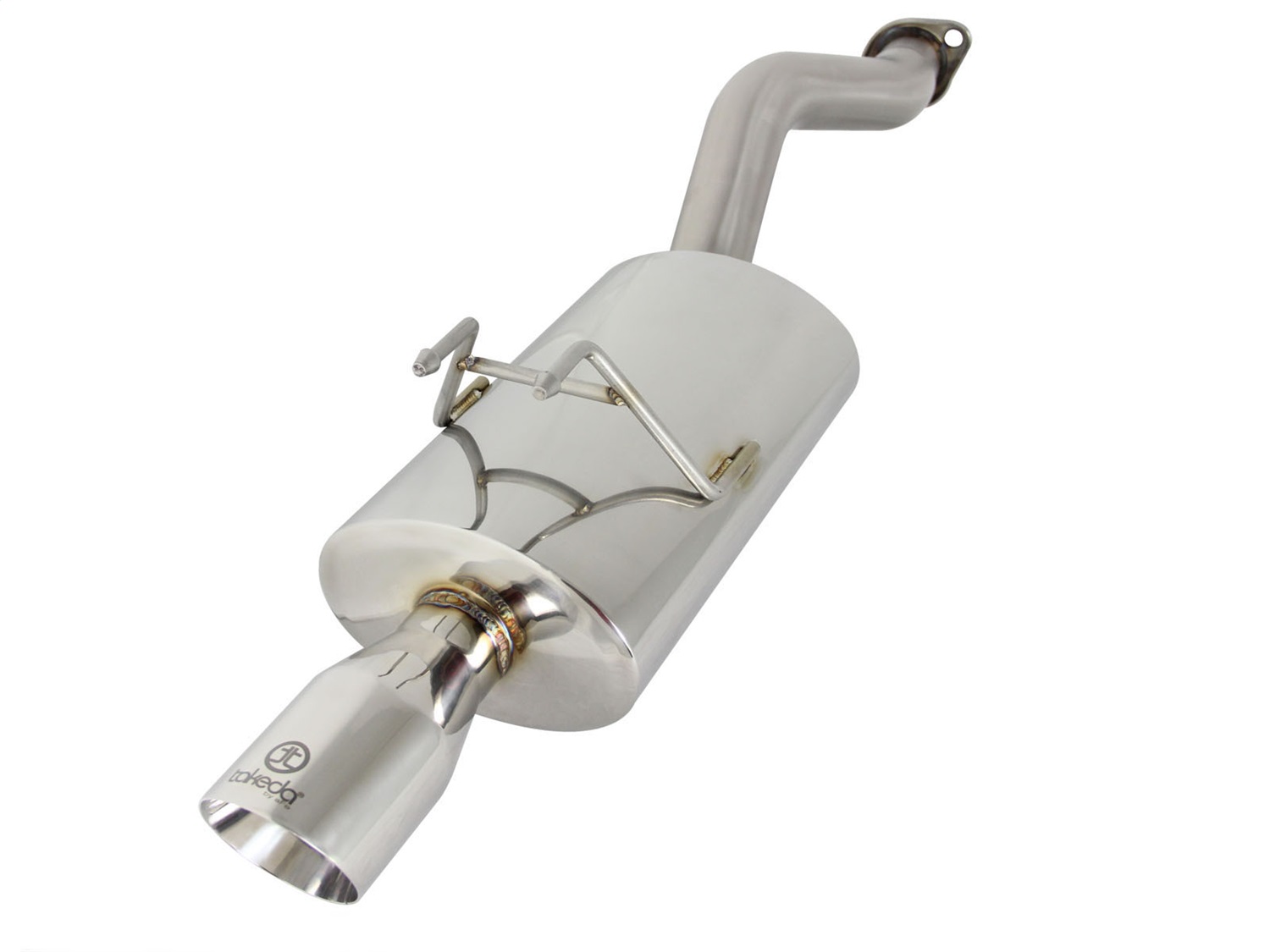 AFE Takeda 2-1/2in 304 Stainless Steel Axle-Back Exhaust System 49-36603