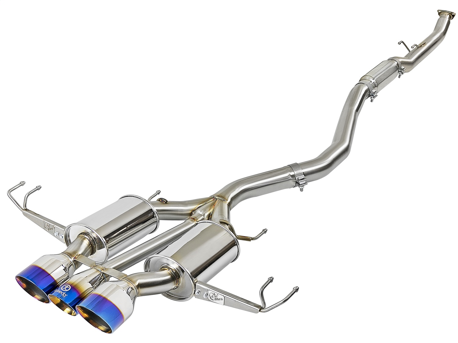 aFe Takeda 3in 304 SS Cat-Back Exhaust Fit 2017+ Honda Civic Type R I4 2.0L (t)