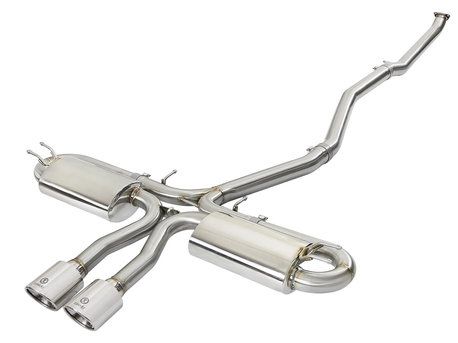 aFe Takeda 3in 304 SS Cat-Back Exhaust For 2017+ Civic Si (4dr) I4 1.5L