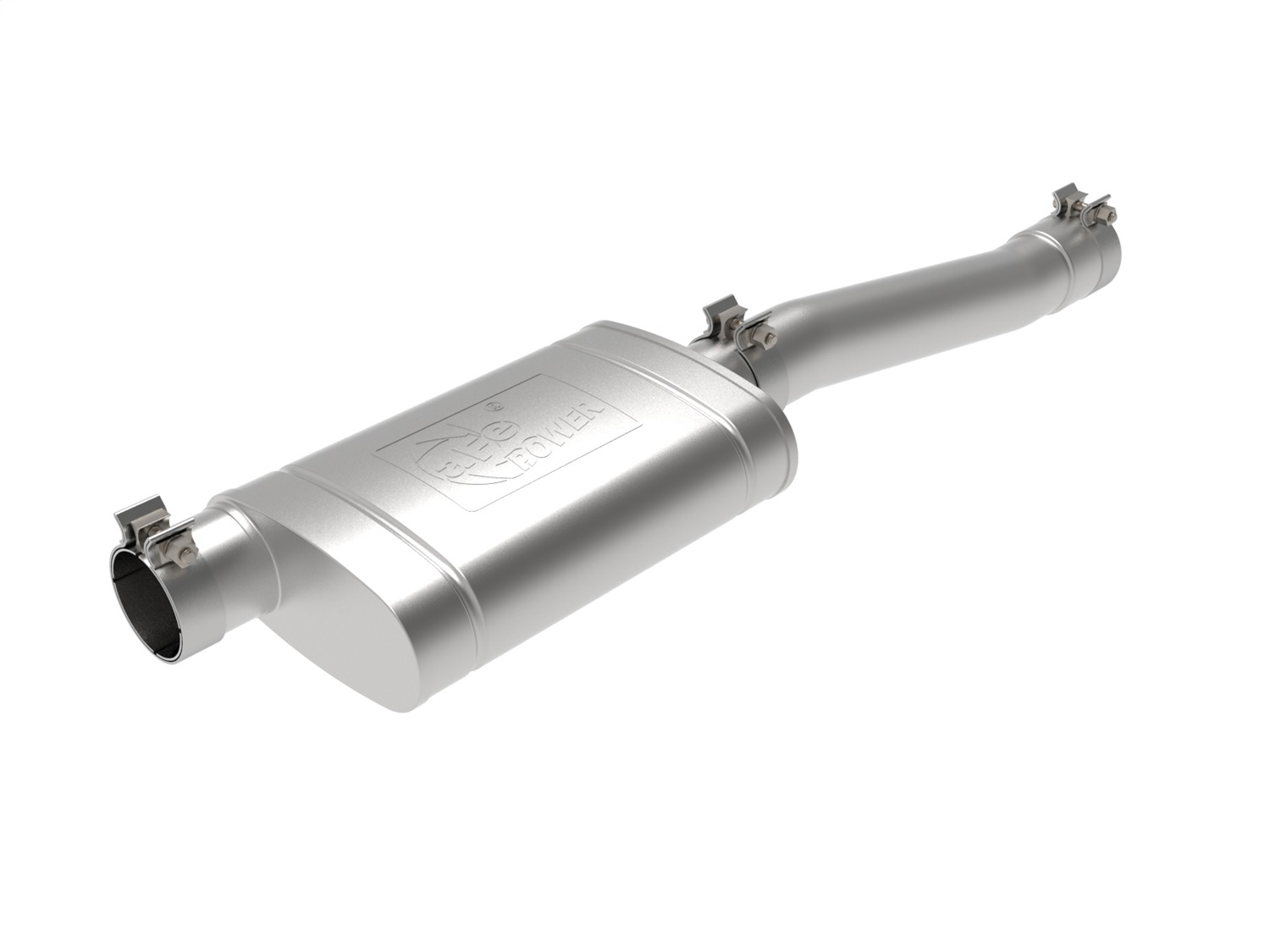 aFe Apollo GT 3in 409 Stainless Muffler Fit 2019 GM Silverado/Sierra 1500 6.2L