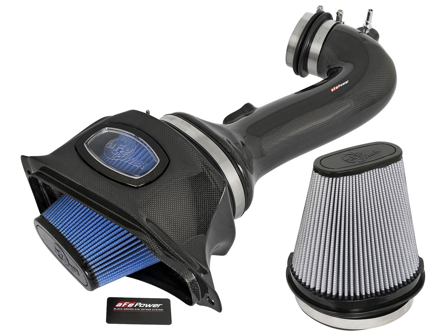 AFE Black Series Momentum Carbon Fiber Cold Air Intake System 52-74202-C