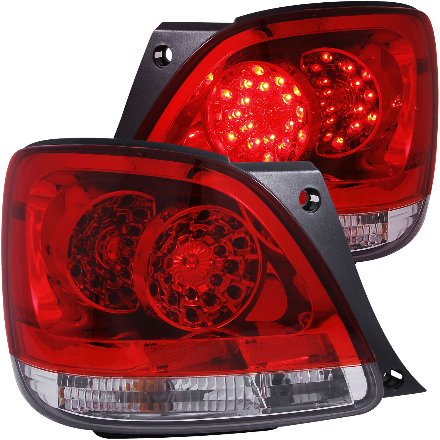 Anzo USA 321101 Tail Light Assembly Fits 98-05 GS300 GS430