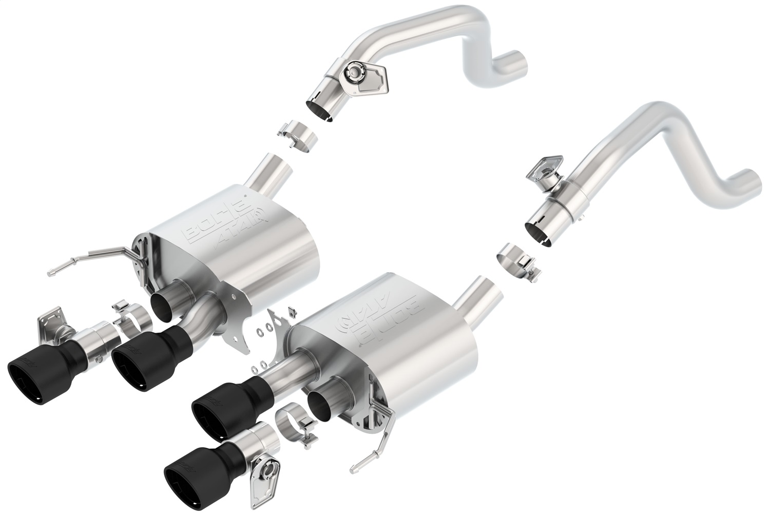 Borla Axle-Back Exhaust System - ATAK - 11856CB