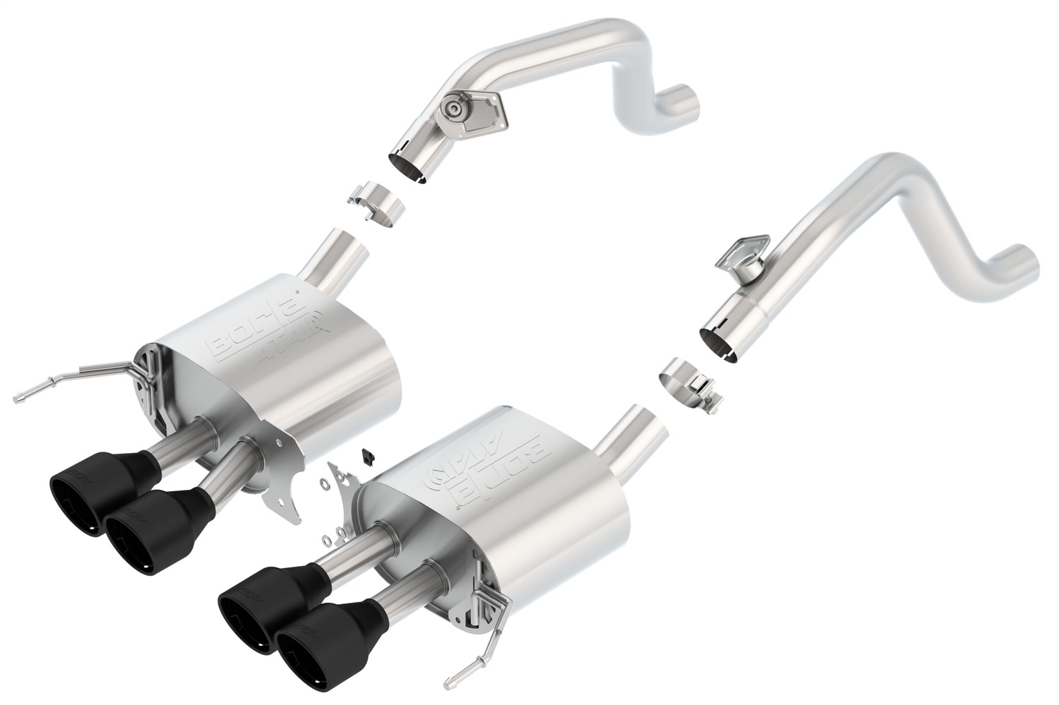 Borla Axle-Back Exhaust System - ATAK - 11869CB