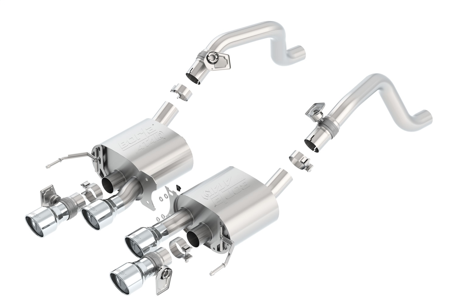 Borla Axle-Back Exhaust System - ATAK - 11875