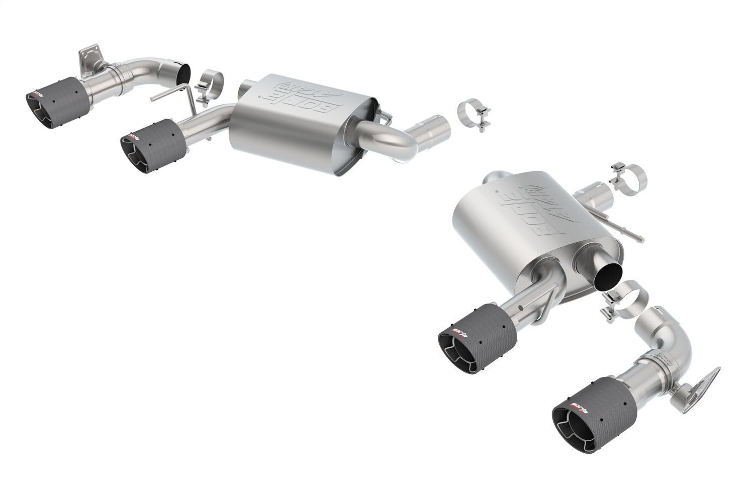 Borla Axle-Back Exhaust System - ATAK - 11925CF