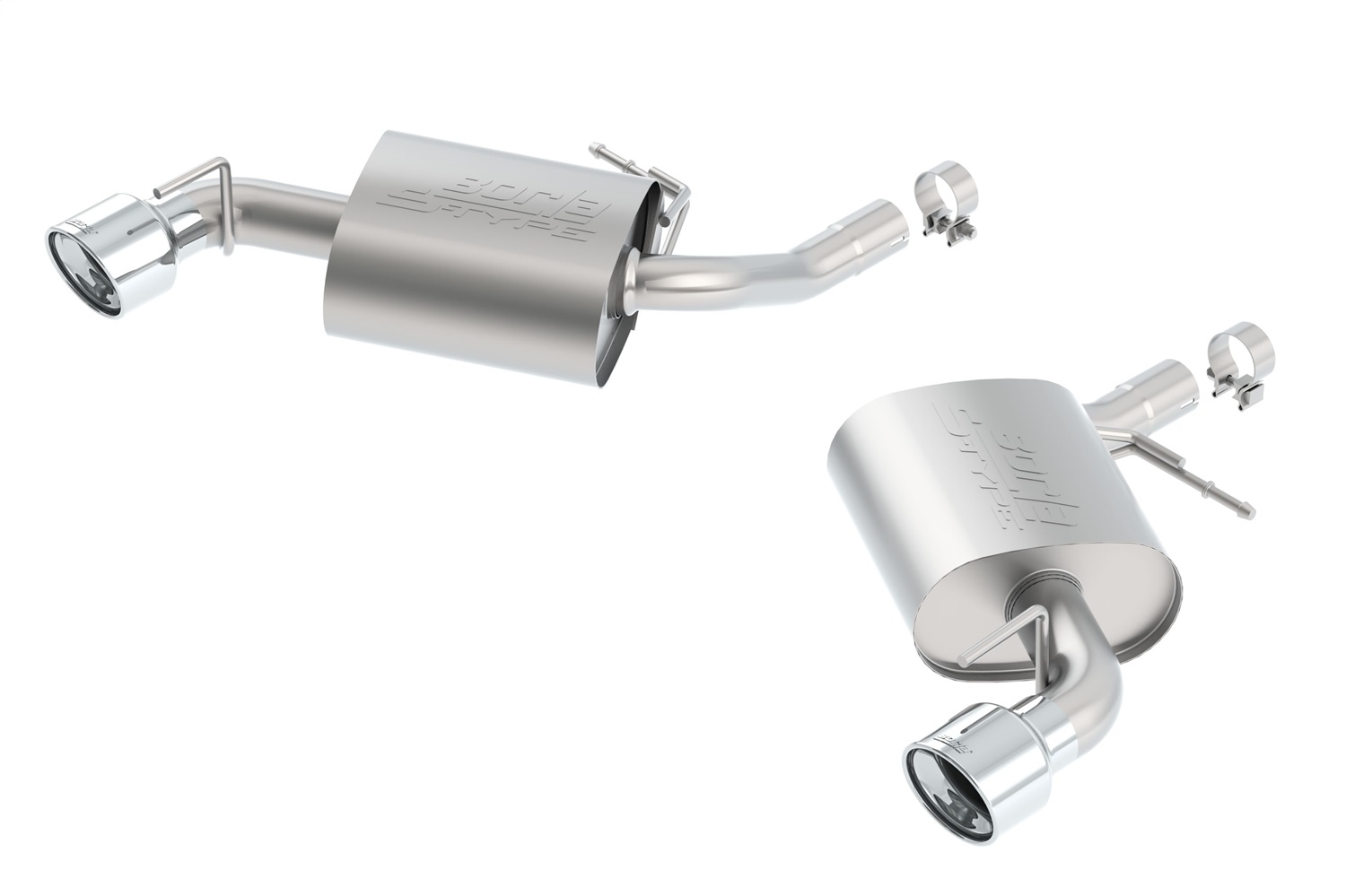 Borla Exhaust for 16-18 Camaro 3.6L RWD 2-Door Single Split Rear Exit, Non-NPP.