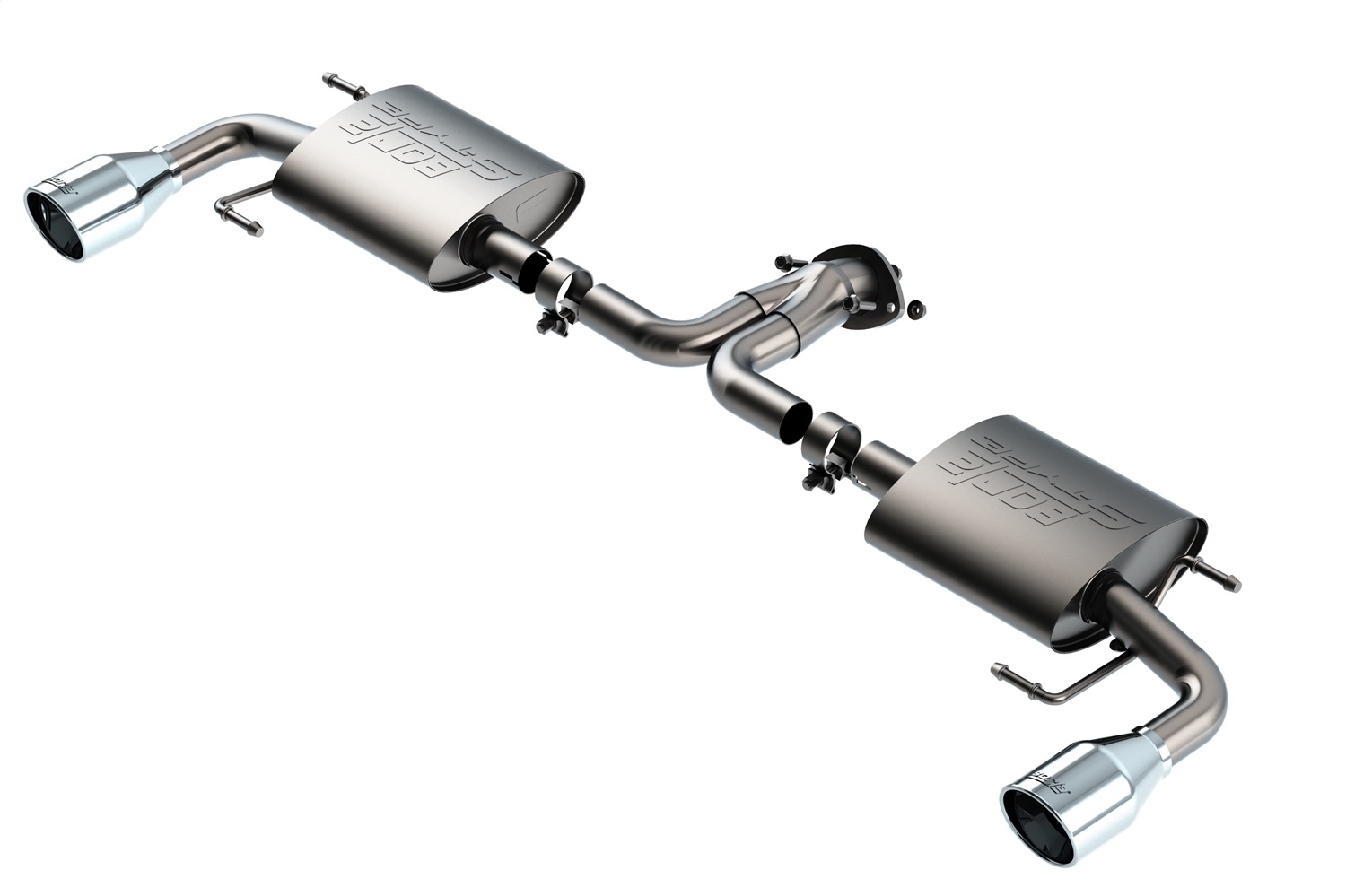 Borla Fit 17-20 Mazda CX-5 2.5L AT AWD 4DR 2in S-Type Rear Section Exhaust