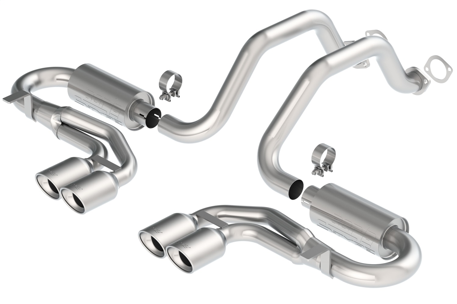 Borla Cat-Back Exhaust for 1997-2004 Corvette (C5 & C5 Z06) 5.7L V8 RWD