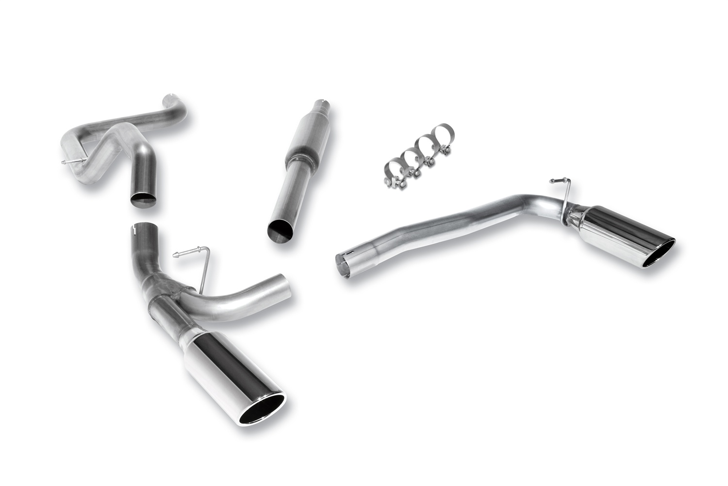 Borla 140070 - S-Type Stainless Steel Single Cat-Back Exhaust System