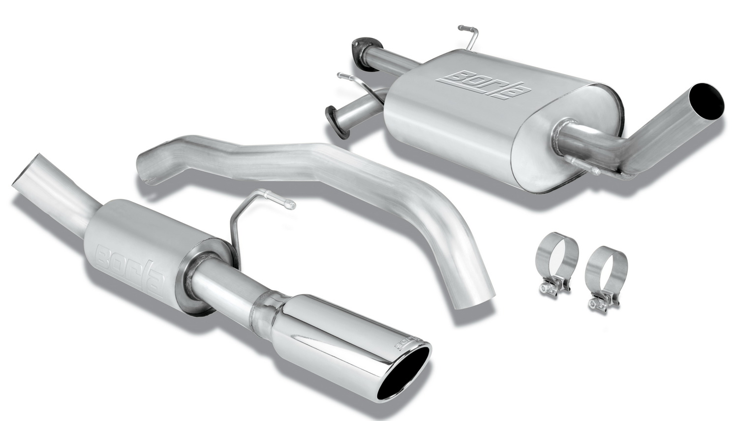 Borla Touring Cat-Back Exhaust for 2008-19 Sequoia 5.7L V8 Auto Trans;; 4-Door.