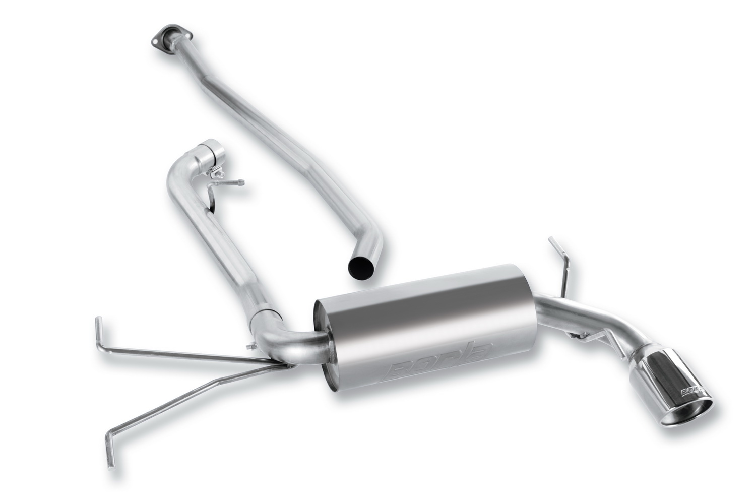 Borla 140325 - S-Type Stainless Steel Single Cat-Back Exhaust System